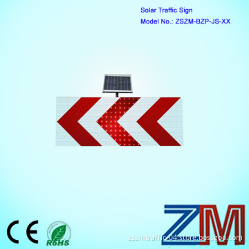 LED Aluminum Durable Solar Powered LED Chevron Road Sign Board